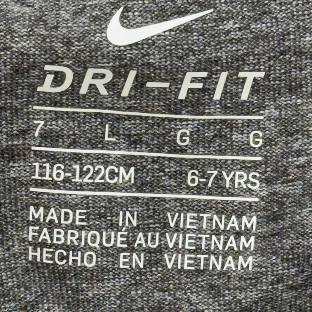 Nike Dri-FIT Heather Gray Tee